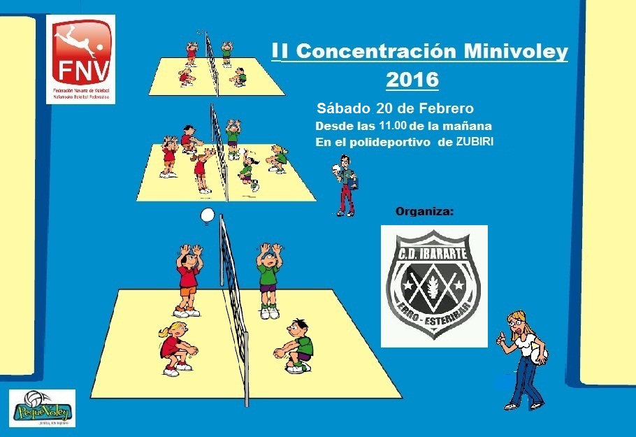 II Concentraci&oacute;n Minivoley